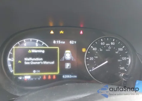 2022 Nissan Kicks Sv Xtronic Cvt z USA, uszkodzony, nr VIN 3N1CP5CV3NL524768